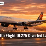 delta flight dl275 diverted lax