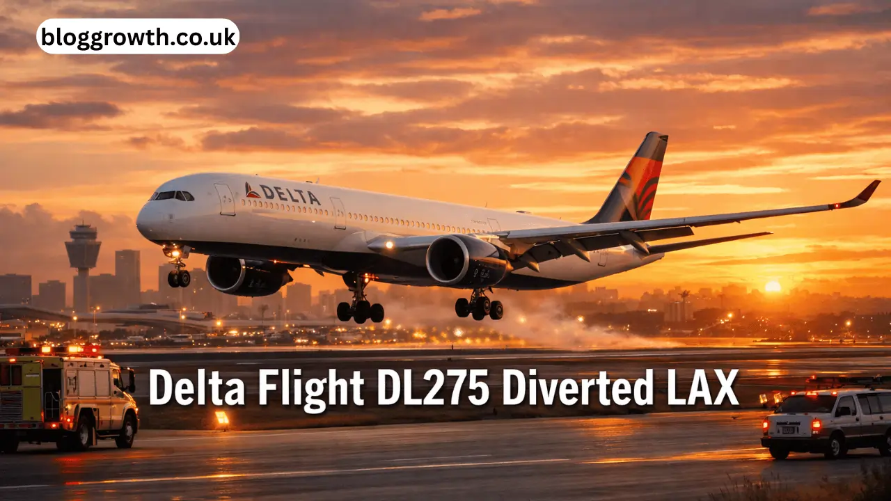 delta flight dl275 diverted lax