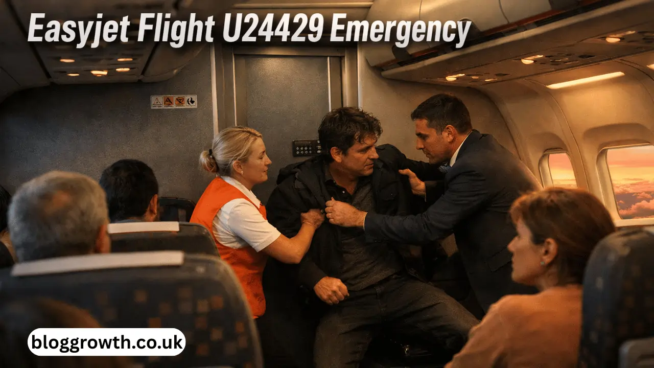 easyjet flight u24429 emergency