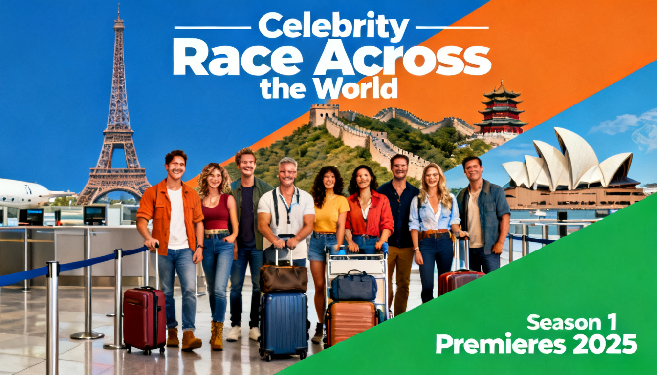 cast of celebrity race across the world