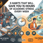 5 Habits That Will Save You 15 Hours of Academic Stress Every Week