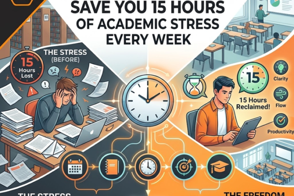 5 Habits That Will Save You 15 Hours of Academic Stress Every Week