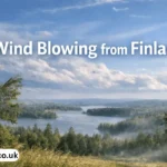 wind blowing from finland