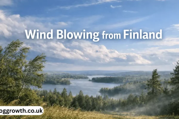 wind blowing from finland